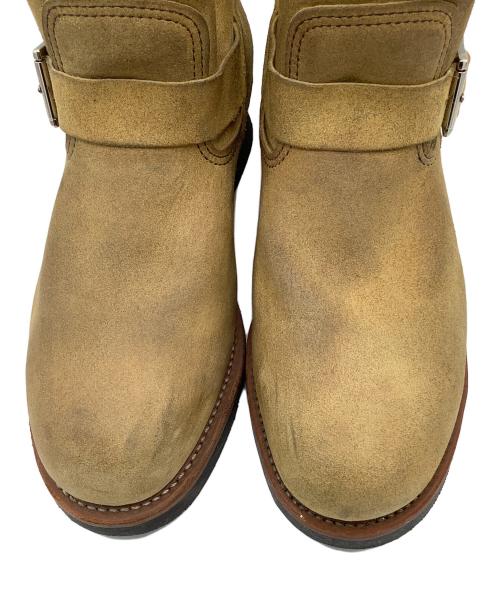 RED WING（レッドウィング）RED WING (レッドウィング) ホーソーン アビレーン ラフアウト ENGINEER BOOTS ベージュ サイズ:USA 10.5の古着・服飾アイテム