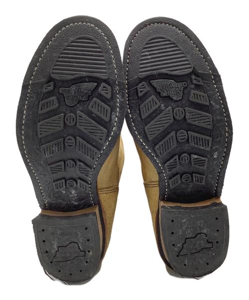 RED WING（レッドウィング）RED WING (レッドウィング) ホーソーン アビレーン ラフアウト ENGINEER BOOTS ベージュ サイズ:USA 10.5の古着・服飾アイテム