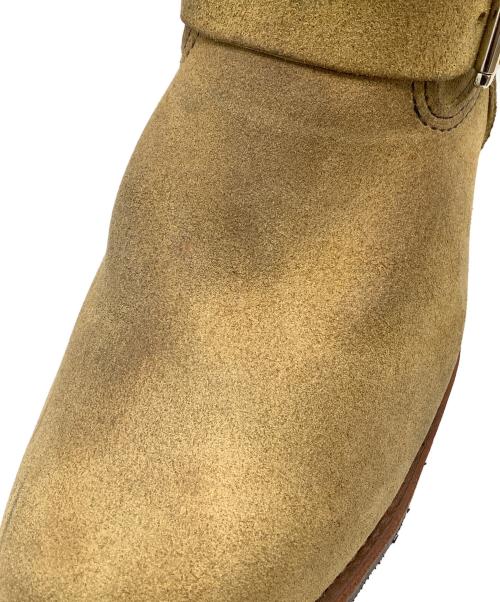 RED WING（レッドウィング）RED WING (レッドウィング) ホーソーン アビレーン ラフアウト ENGINEER BOOTS ベージュ サイズ:USA 10.5の古着・服飾アイテム