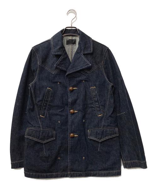 n(n) by NUMBER (N)INE（エヌエヌバイナンバーナイン）n(n) by NUMBER (N)INE (エヌエヌバイナンバーナイン) カバーオール ブルー サイズ:3の古着・服飾アイテム