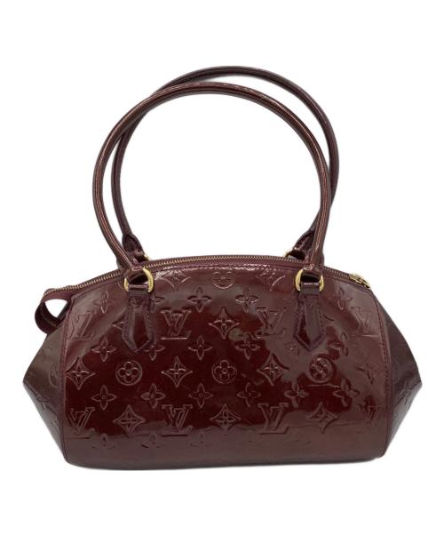 LOUIS VUITTON（ルイ ヴィトン）LOUIS VUITTON (ルイ ヴィトン) ヴェルニ　シャーウッドPMハンドバッグ アマラントの古着・服飾アイテム