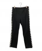 CAPTAINS HELMキャプテンズヘルム）の古着「ラインパンツ」｜ブラック