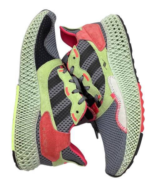 adidas（アディダス）adidas (アディダス) ZX4000 4D　スニーカー グレー サイズ:28cmの古着・服飾アイテム