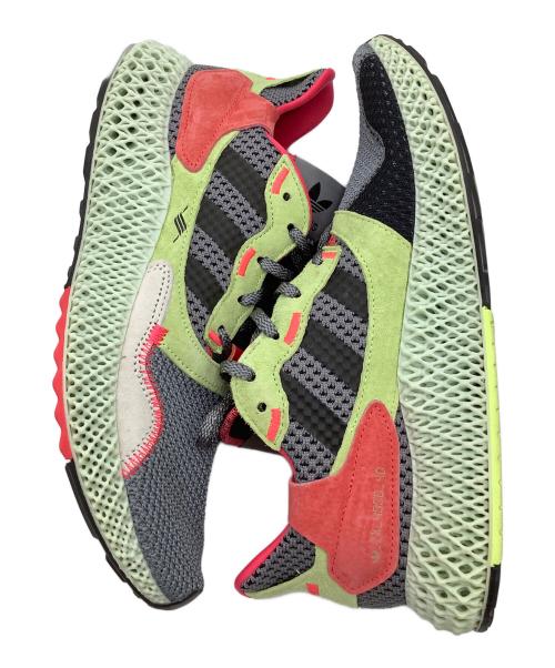 adidas（アディダス）adidas (アディダス) ZX4000 4D　スニーカー グレー サイズ:28cmの古着・服飾アイテム
