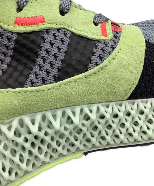 adidas（アディダス）adidas (アディダス) ZX4000 4D　スニーカー グレー サイズ:28cmの古着・服飾アイテム