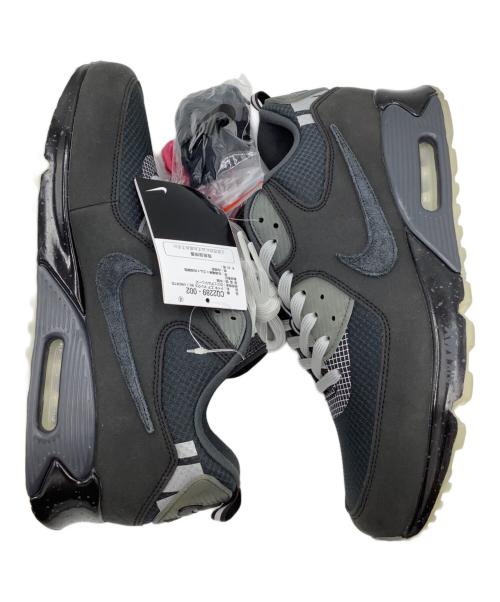 NIKE（ナイキ）NIKE (ナイキ) UNDEFEATED (アンディフィーテッド) AIR MAX 90　スニーカー ブラック サイズ:28 未使用品の古着・服飾アイテム