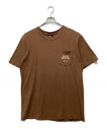 HARLEY-DAVIDSON（ハーレーダビッドソン）の古着「プリントTシャツ」｜ブラウン