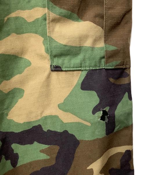 US ARMY（ユーエスアーミー）US ARMY (ユーエスアーミー) ミリタリーカーゴパンツ グリーン×カーキ サイズ:Lの古着・服飾アイテム