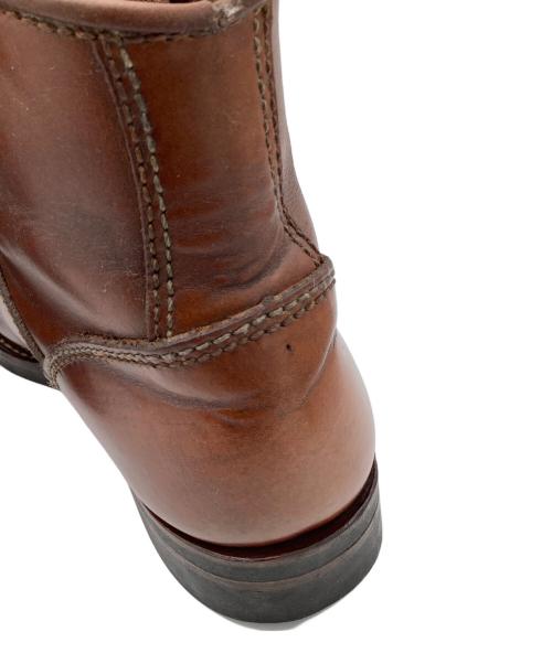 LONE WOLF BOOTS（ロンウルフブーツ）LONE WOLF BOOTS (ロンウルフブーツ) カーペンターブーツ ブラウン サイズ:7　1/2の古着・服飾アイテム