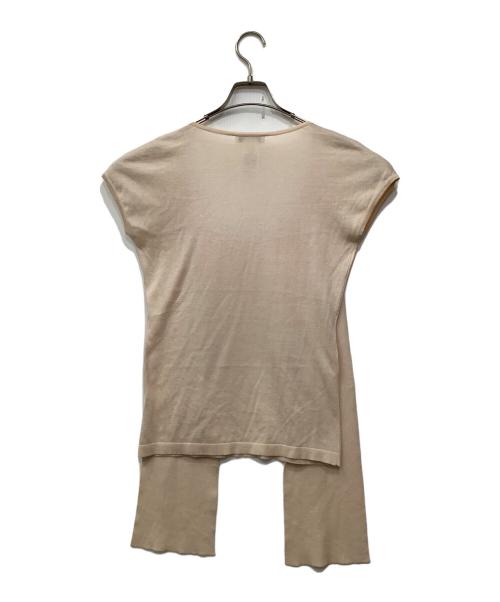 CELINE（セリーヌ）CELINE (セリーヌ) 半袖ニット ピンク サイズ:Mの古着・服飾アイテム