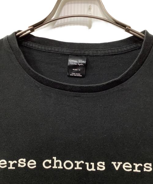 NUMBER (N)INE（ナンバーナイン）NUMBER (N)INE (ナンバーナイン) プリントTシャツ ブラック サイズ:4の古着・服飾アイテム