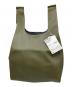 SOFTHYPHEN（ソフトハイフン）の古着「FAUX LEATHER CONVENIENCE BAG」｜カーキ
