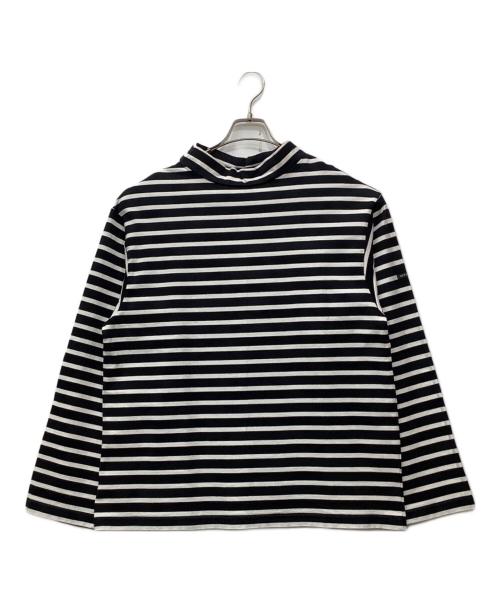 OUTIL（ウティ）OUTIL (ウティ) 長袖カットソー ブラック×ホワイト サイズ:1の古着・服飾アイテム