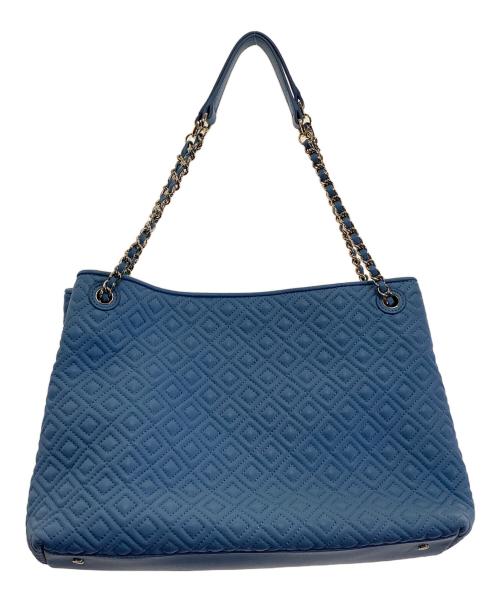 TORY BURCH（トリーバーチ）TORY BURCH (トリーバーチ) チェーントートバッグ スカイブルーの古着・服飾アイテム