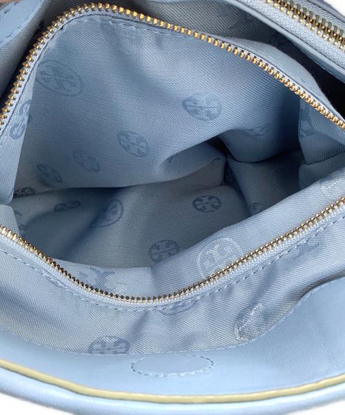 TORY BURCH（トリーバーチ）TORY BURCH (トリーバーチ) チェーントートバッグ スカイブルーの古着・服飾アイテム