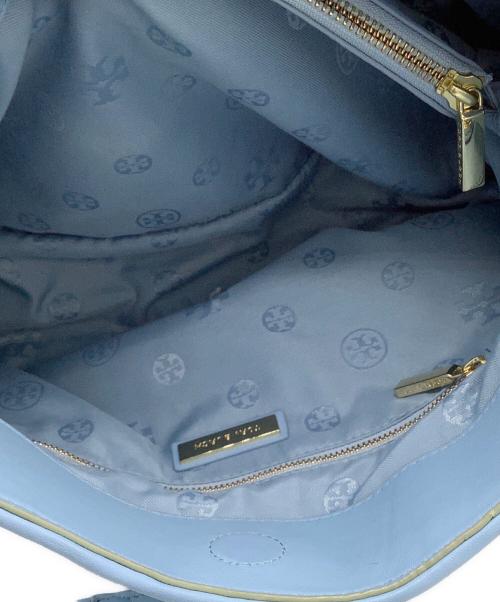 TORY BURCH（トリーバーチ）TORY BURCH (トリーバーチ) チェーントートバッグ スカイブルーの古着・服飾アイテム