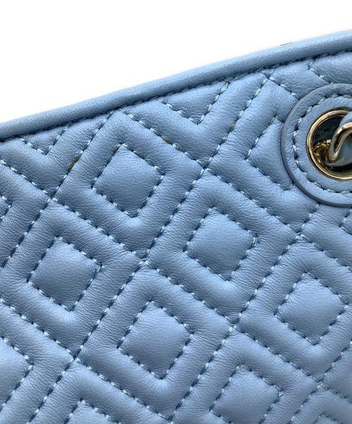 TORY BURCH（トリーバーチ）TORY BURCH (トリーバーチ) チェーントートバッグ スカイブルーの古着・服飾アイテム