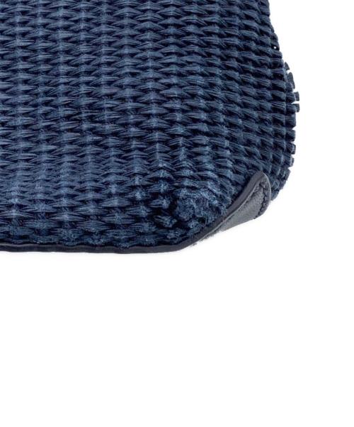 TORY BURCH（トリーバーチ）TORY BURCH (トリーバーチ) チェーントートバッグ ネイビーの古着・服飾アイテム