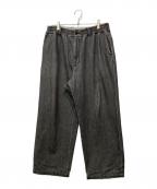 FARAHファーラー）の古着「デニムパンツ」｜グレー
