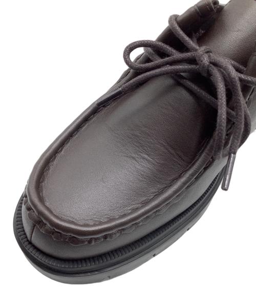 asics（アシックス）asics (アシックス) チロリアンシューズ ブラウン サイズ:23.0の古着・服飾アイテム