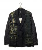 GROUND Yグラウンドワイ）の古着「テーラードジャケット」｜ブラック