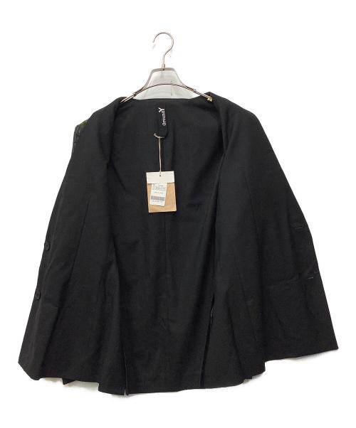 GROUND Y（グラウンドワイ）GROUND Y (グラウンドワイ) テーラードジャケット ブラック サイズ:3の古着・服飾アイテム
