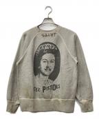 SAINT M×××××××SEX PISTOLSセントマイケル×セックスピストルズ）の古着「スウェット」｜グレー