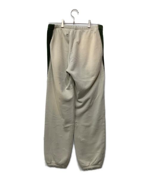 Needles（ニードルズ）Needles (ニードルズ) パンツ ベージュ×グリーン サイズ:Mの古着・服飾アイテム