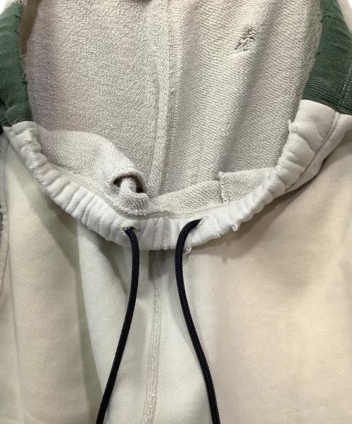 Needles（ニードルズ）Needles (ニードルズ) パンツ ベージュ×グリーン サイズ:Mの古着・服飾アイテム