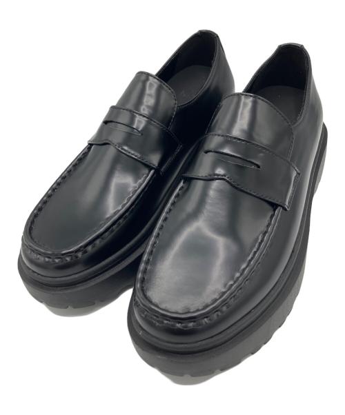 FILLIN（フィルイン）FILLIN (フィルイン) UNOS LOAFER ローファー ブラック サイズ:28cmの古着・服飾アイテム