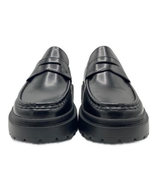 FILLIN（フィルイン）FILLIN (フィルイン) UNOS LOAFER ローファー ブラック サイズ:28cmの古着・服飾アイテム