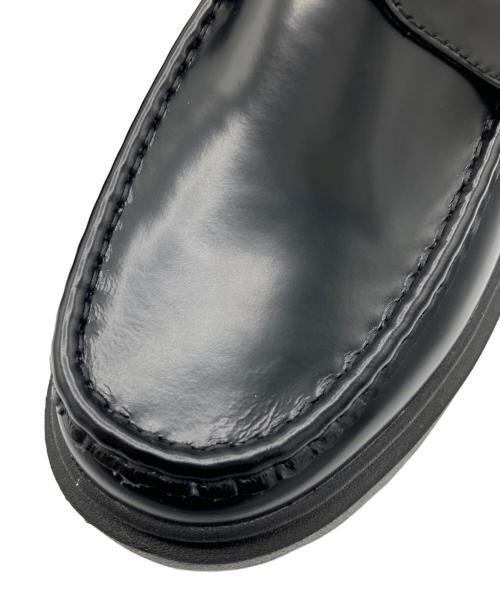 FILLIN（フィルイン）FILLIN (フィルイン) UNOS LOAFER ローファー ブラック サイズ:28cmの古着・服飾アイテム
