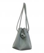 VASICヴァジック）の古着「巾着ハンドバッグ」｜ホワイト