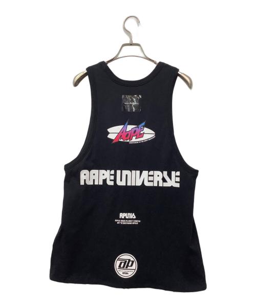A BATHING APE（ア ベイシング エイプ）A BATHING APE (ア ベイシング エイプ) リバーシブル ロゴ タンクトップ ブラック サイズ:Mの古着・服飾アイテム