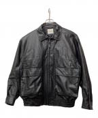 FREAK'S STOREフリークスストア）の古着「フェイクレザージャケット」｜ブラック