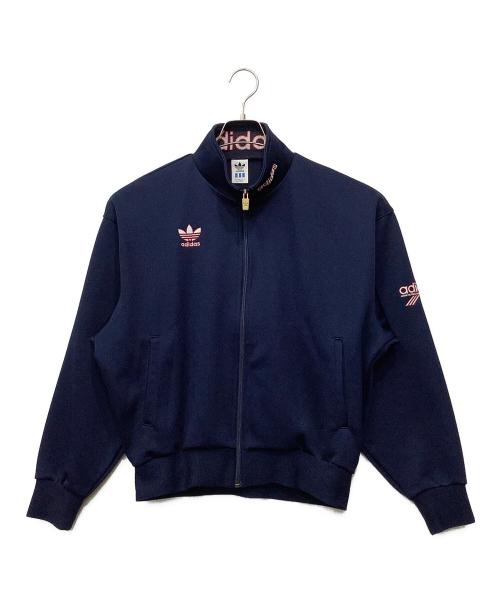 adidas（アディダス）adidas (アディダス) ジャージ ネイビー サイズ:Lの古着・服飾アイテム