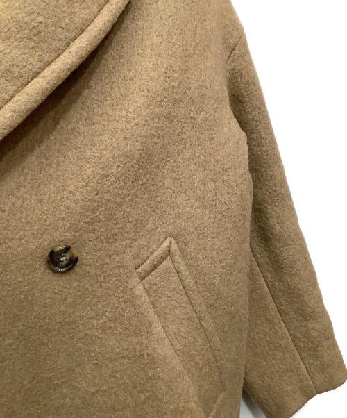 green label relaxing（グリーンレーベルリラクシング）green label relaxing (グリーンレーベルリラクシング) MANTECO PURE ショート コート ブラウン サイズ:36の古着・服飾アイテム