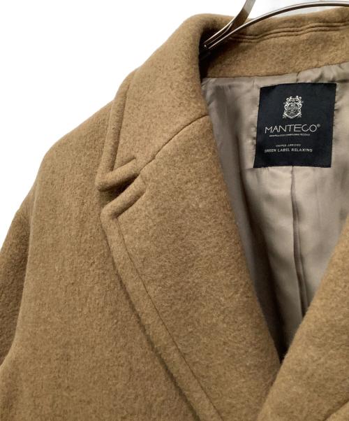 green label relaxing（グリーンレーベルリラクシング）green label relaxing (グリーンレーベルリラクシング) MANTECO PURE ショート コート ブラウン サイズ:36の古着・服飾アイテム