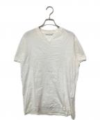 PRADAプラダ）の古着「VネックTシャツ」｜ホワイト