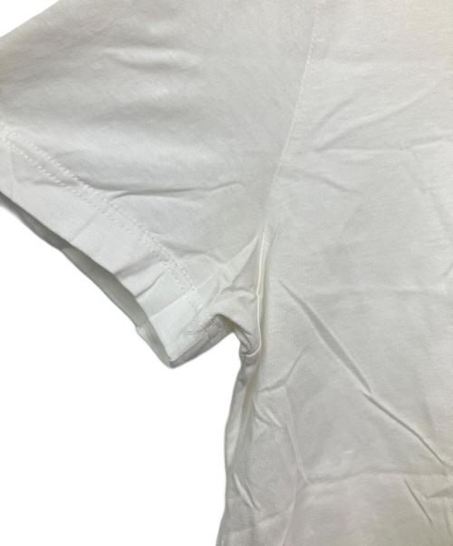 PRADA（プラダ）PRADA (プラダ) VネックTシャツ ホワイト サイズ:Sの古着・服飾アイテム