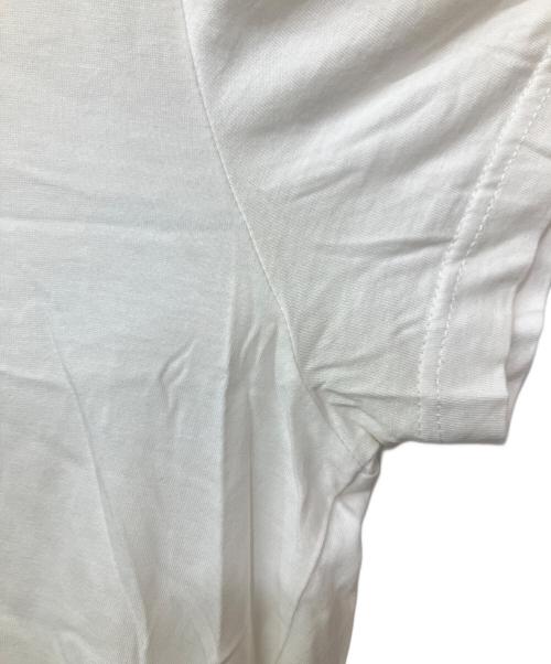 PRADA（プラダ）PRADA (プラダ) VネックTシャツ ホワイト サイズ:Sの古着・服飾アイテム