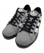 adidasアディダス）の古着「ローカットスニーカー」｜グレー×ブラック