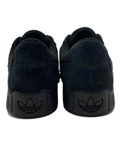 adidas（アディダス）adidas (アディダス) ローカットスニーカー ブラック×ホワイト サイズ:29 未使用品の古着・服飾アイテム