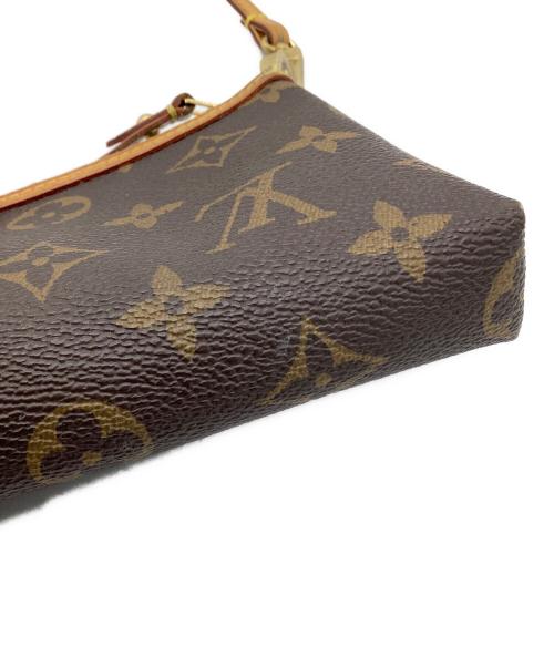 LOUIS VUITTON（ルイ ヴィトン）LOUIS VUITTON (ルイ ヴィトン) ミニポシェット ディライトフル　ハンドバッグ ブラウンの古着・服飾アイテム