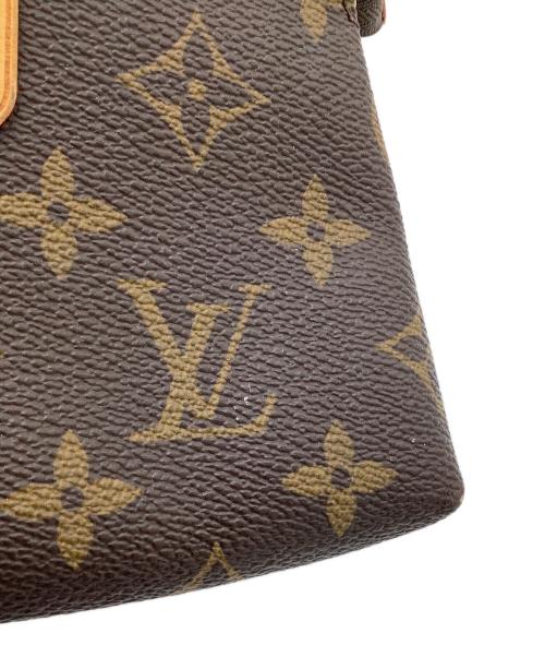 LOUIS VUITTON（ルイ ヴィトン）LOUIS VUITTON (ルイ ヴィトン) ミニポシェット ディライトフル　ハンドバッグ ブラウンの古着・服飾アイテム