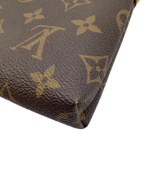 LOUIS VUITTON（ルイ ヴィトン）LOUIS VUITTON (ルイ ヴィトン) ミニポシェット ディライトフル　ハンドバッグ ブラウンの古着・服飾アイテム