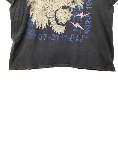 Travis Scott（トラヴィススコット）TRAVIS SCOTT (トラヴィス・スコット) cactusu jack Tシャツ ブラック×ブルー サイズ:FREEの古着・服飾アイテム