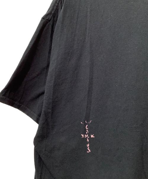 Travis Scott（トラヴィススコット）TRAVIS SCOTT (トラヴィス・スコット) cactusu jack Tシャツ ブラック×ブルー サイズ:FREEの古着・服飾アイテム