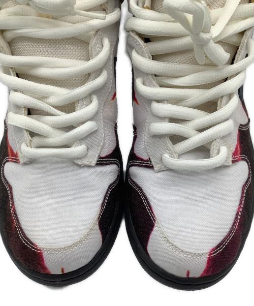 NIKE（ナイキ）NIKE (ナイキ) DUNK HIGH PRO SB MELVINS　ハイカットスニーカー ホワイト×レッド サイズ:29cmの古着・服飾アイテム