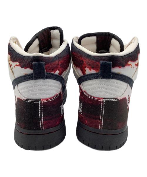 NIKE（ナイキ）NIKE (ナイキ) DUNK HIGH PRO SB MELVINS　ハイカットスニーカー ホワイト×レッド サイズ:29cmの古着・服飾アイテム